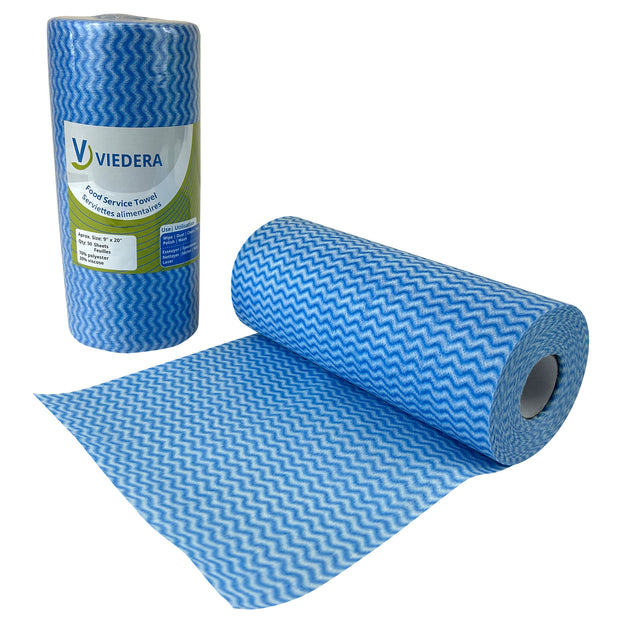 FOOD SERVICE CLOTH ROLL 9"X20 (50)