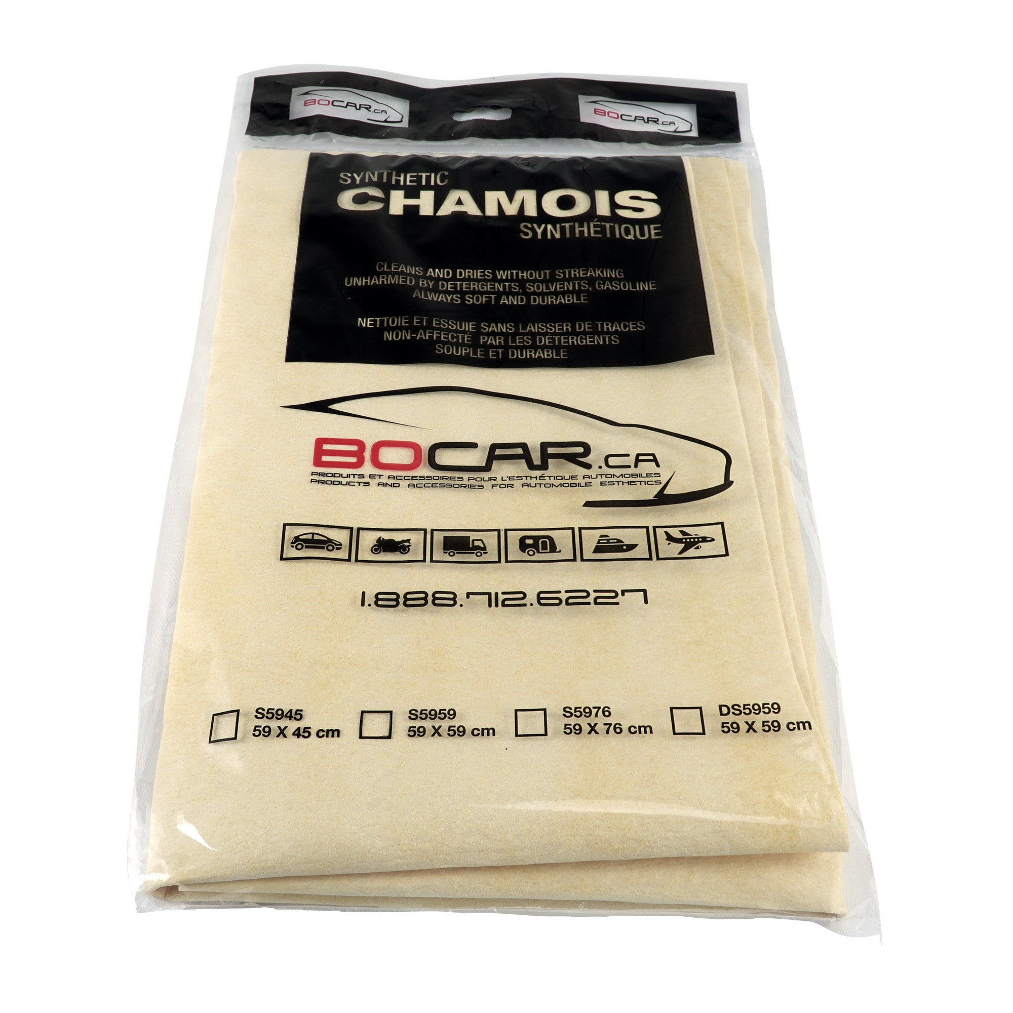 SYNTHETIC CHAMOIS CLOTH - WATER SPRITE - 24 X 24