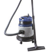 Wet & Dry Commercial Vacuum - Capacity of 5.9 gal (22.5 L) - Electrical Outlet for Power Nozzle - 8' Hose - Plastic and Aluminum Wands - Brushes and Accessories Included - IPS  ASDO07362