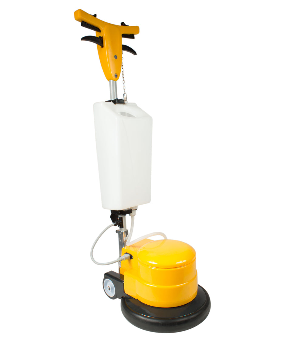 Confined Spaces Floor Machine - Johnny Vac - Single Brush - 13" (33 cm) Cleaning Path - 4 gal (15 L) Tank Capacity