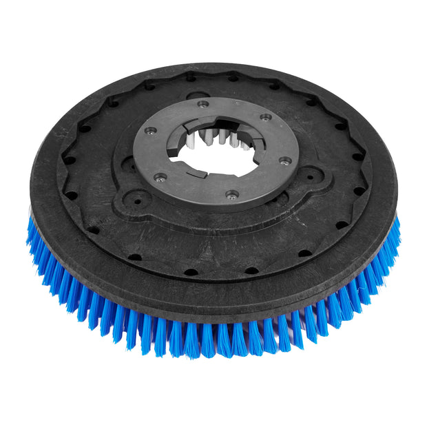BRUSH 15'' BLUE SOFT WITH CLUTCH PLATE