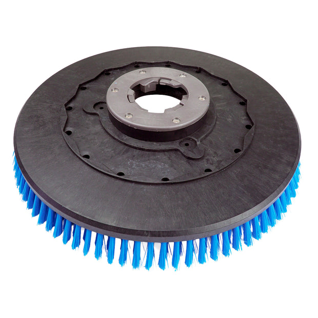BRUSH 19'' BLUE SOFT WITH CLUTCH PLATE