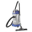Wet & Dry Commercial Vacuum - 8 Gal (25 L) Capacity - 8'' (2.5 m) Hose - Metal Wands - Brushes and Accessories Included - Height 29