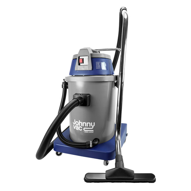 Commercial Wet & Dry Vacuum - with Drain Hose - 10 gal (38 L) Tank Capacity - 10' (3 m) Hose - Metal Wands - Brushes and Accessories Included - Ghibli 17261250018 - AS400P - JV400D