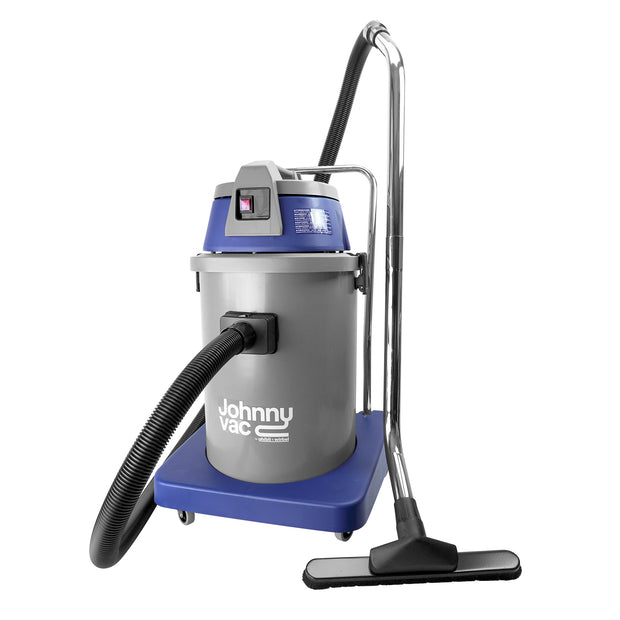 Wet & Dry Commercial Vacuum from Johnny Vac - 10 gal (38 L) Tank Capacity - 8'  (2,5 m) Hose - Metal Wands - Brushes and Accessories Included - Ghibli  - AS400P - JV400