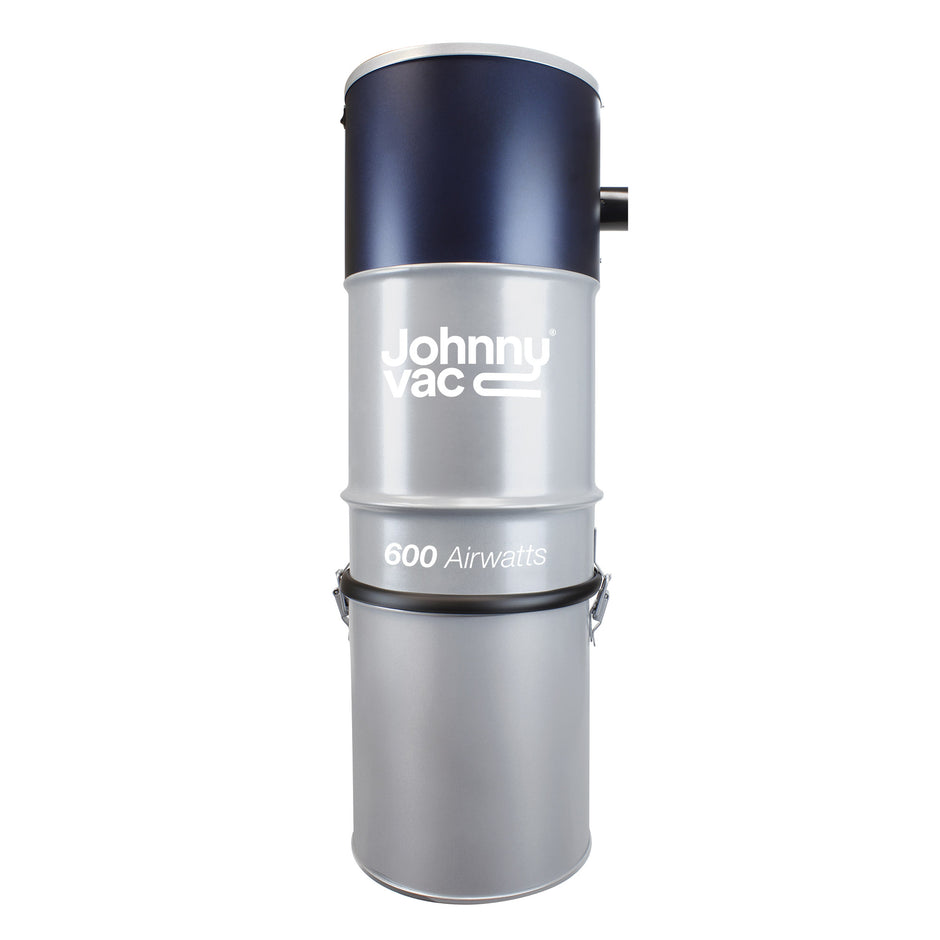 **SUB JV650LS*Central Vacuum Johnny Vac - JV600LS - Silent - 600 Airwatts - 5 gal (19 L) Tank Capacity - Wall Mount Bracket - Microtex Filter - HEPA Bag