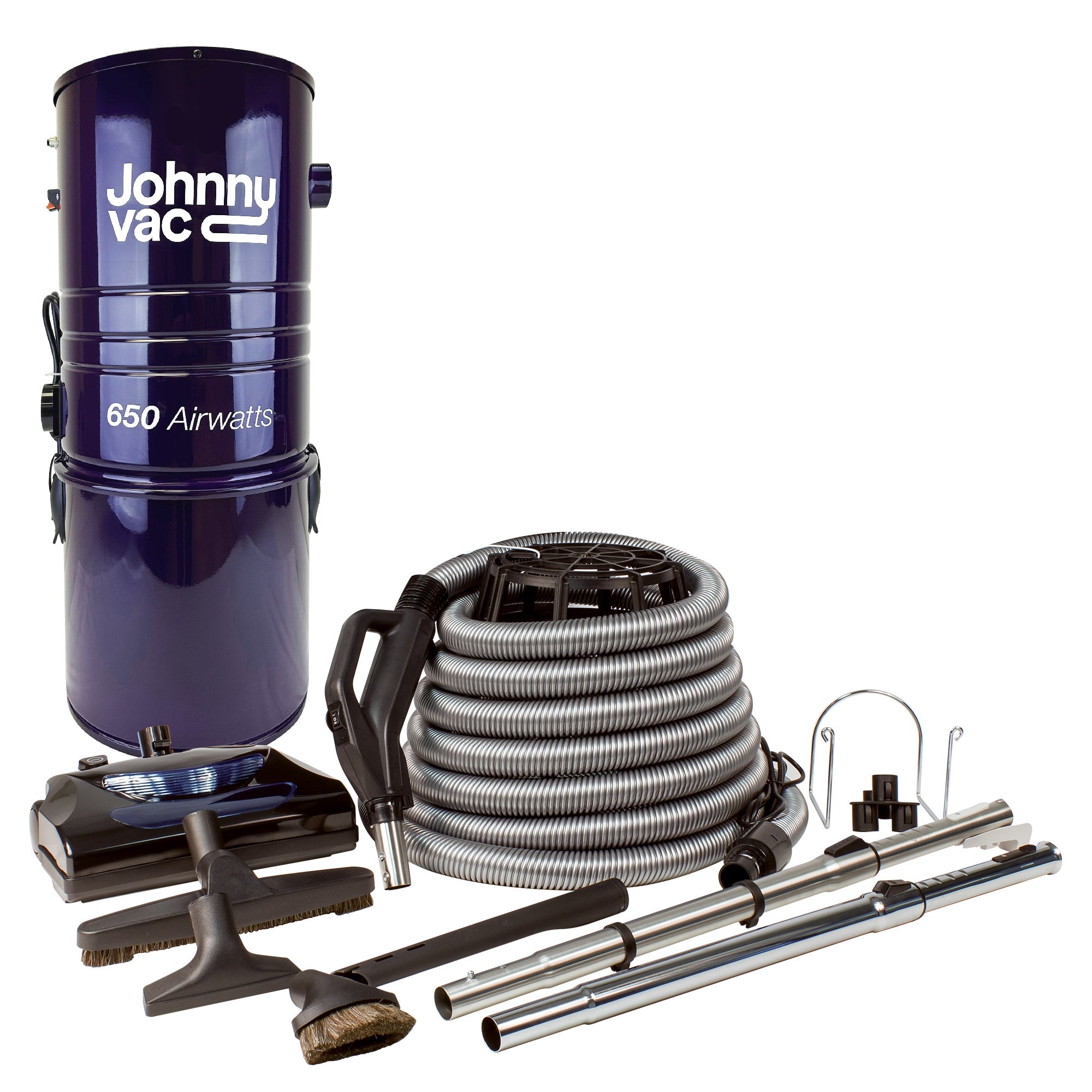 VACUUM JV650LS + ELECTRICAL KIT 35'  PN11BK AND SILVER HOSE
