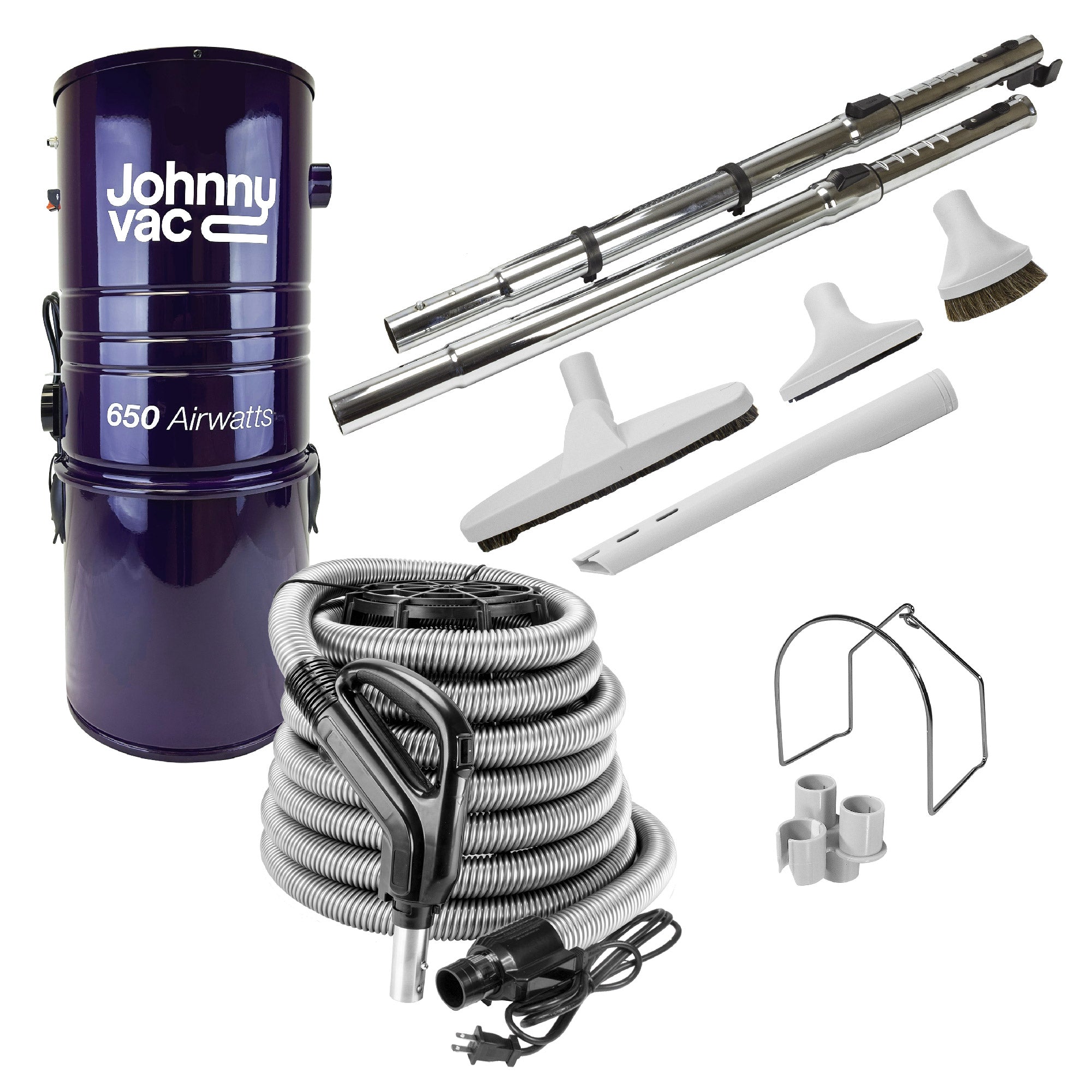 VACUUM JV650LS + ELECTRICAL KIT 35' WITH PN11 AND HOSE GREY