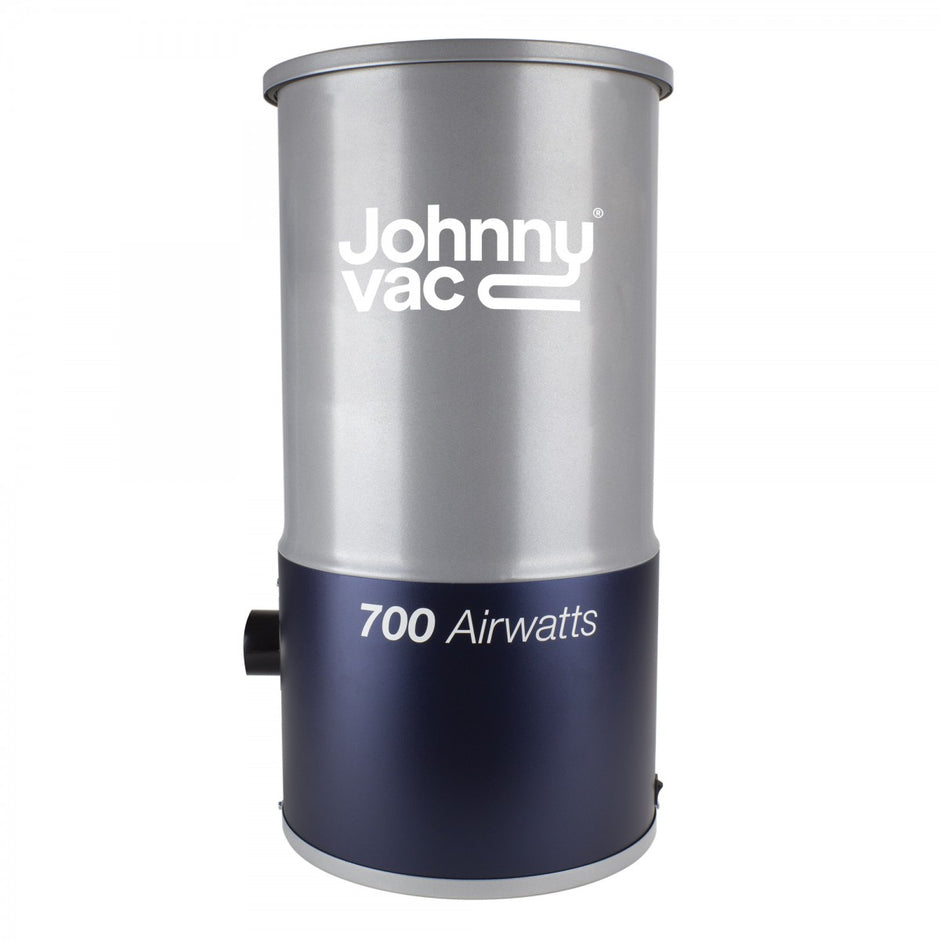 **SUB* JV700CA*Central Vacuum Johnny Vac - JV700C - Silent - 2-Fan Motor - 700 Airwatts - 5 gal (19 L) Tank Capacity - Wall Mount Bracket - HEPA Bag - Foam Filter