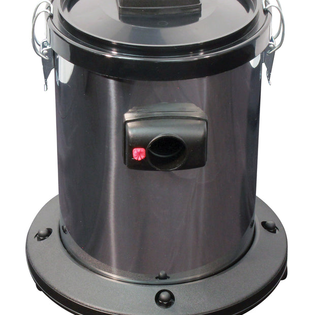 Water Recuperator with Chrome Tank and Swivel Wheels