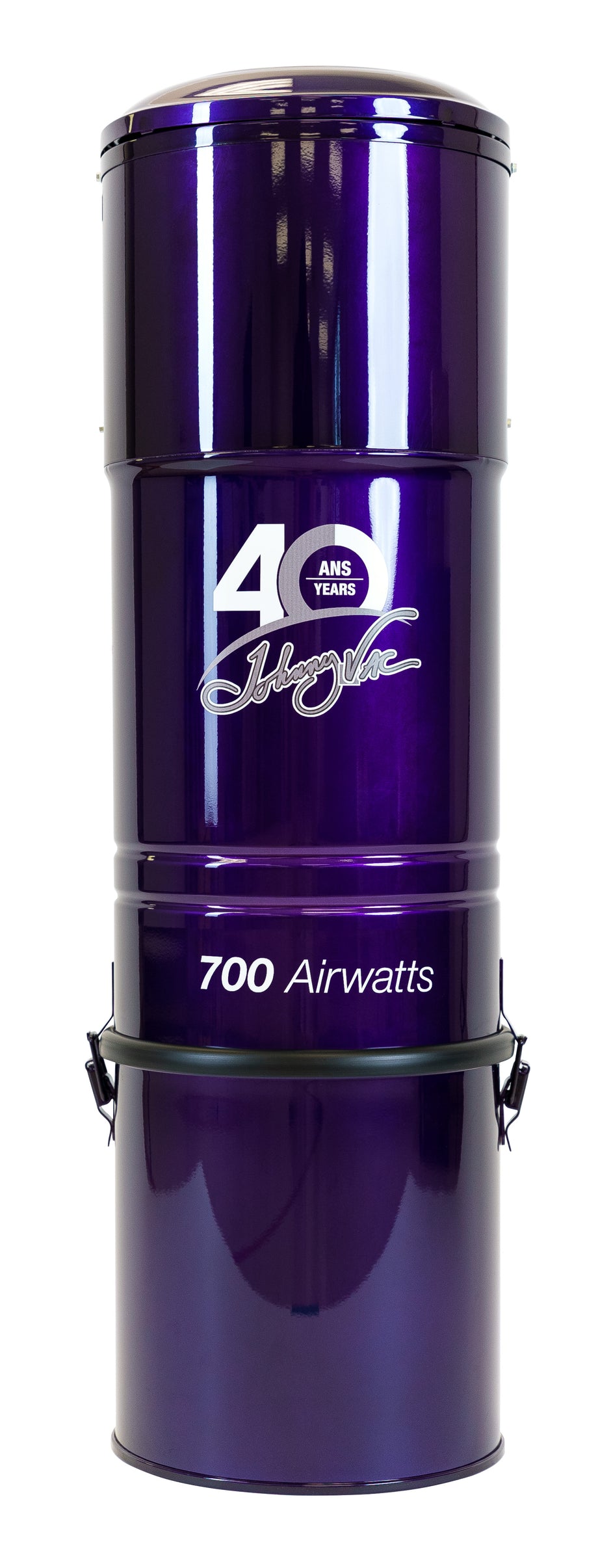 Central Vacuum - 40th Anniversary Edition - Silent - 700 Airwatts - 6 gal (22.7 L) Tank Capacity - Wall Mount Bracket - HEPA Filter and Bag