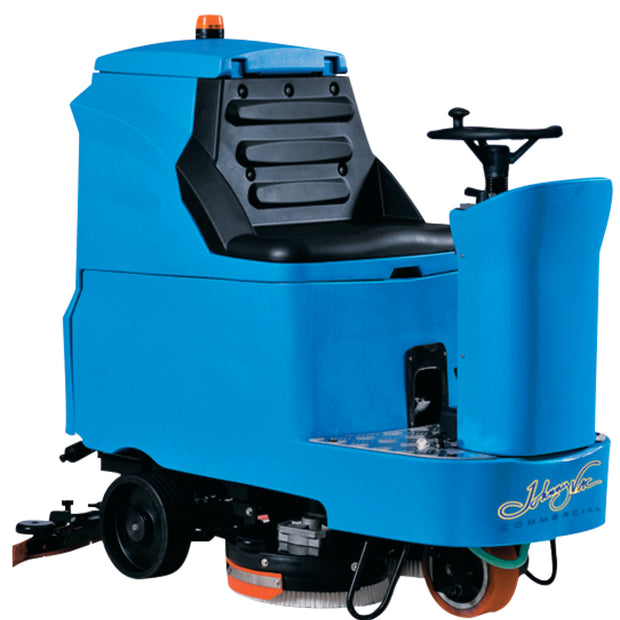 SEE JVC110RIDERN Rider Scrubber JVC110RIDER from Johnny Vac - 34" (864 mm) Cleaning Path - 3.5  h Average Runtime - Battery & Charger included