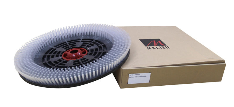 Floor Brush Nylon White 19'' Malish - for JVC50BC Autoscrubber
