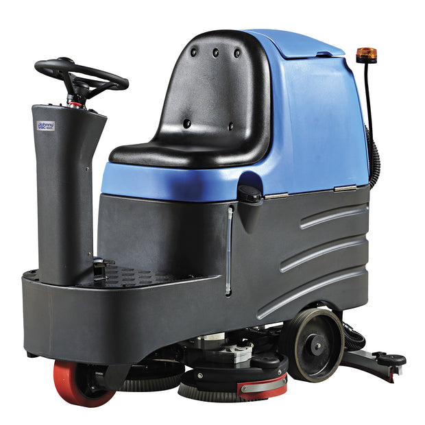 Rider Scrubber JVC70RIDERN from Johnny Vac - 28" (711 mm) Cleaning Path - 3h. Average Runtime - Battery & Charger included