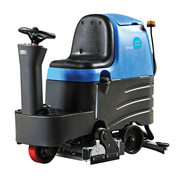 Rider Scrubber JVC70RRBTN from Johnny Vac - 25 1/2" (648 mm) Cleaning Path - 3h. Average Runtime - Battery & Charger Included