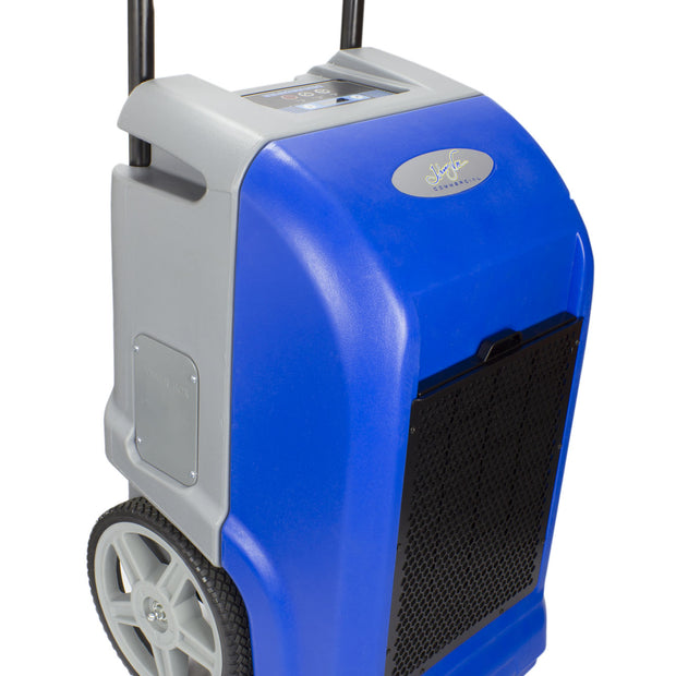 Commercial Dehumidifier JVDHUM70 - 20' (6 m) Drain Hose - Handle - Air Filter - Digital Panel Control - 15 gal (68 L) Daily Evacuation Capability