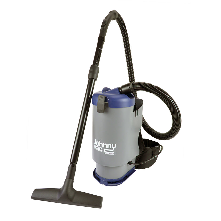 Professional Backpack Vacuum - 1.5 gal (6 L) Tank Capacity - With Complete Tool Set - HEPA Filtration - 30' (9 m) Power Cable - Cushion Shoulder Straps & Waist Belt - Ghibli 15881250211 - JVT1