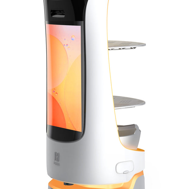 Delivery & Reception Robot with an Ad Display - KETTYBOT Pro - PUDU
