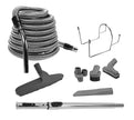 KIT CENTRAL HOSE GREY 30' GARAGE METAL HANDLE