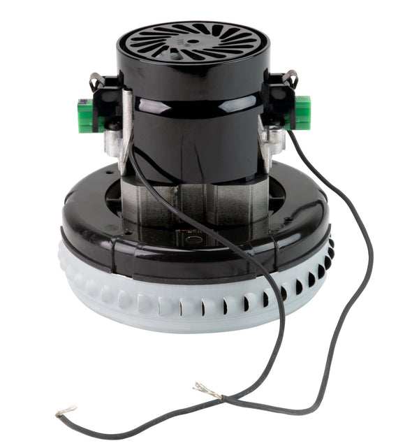 Bypass Vacuum Motor - 5.7" dia - 1 Fan - 120 V - 7A - 827 V - 291 Airwatts - 49.5" Water Lift - 133 CFM - Lamb / Ametek 116196-00 (S)