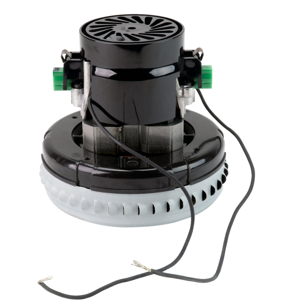 Bypass Vacuum Motor - 5.7" dia - 1 Fan - 120 V - 7A - 827 V - 291 Airwatts - 49.5" Water Lift - 133 CFM - Lamb / Ametek 116196-00 (S)