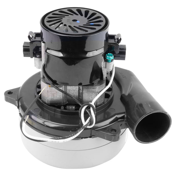 Tangential Vacuum Motor - 5.7" dia - 2 Fans - 120 V - 9.1 A - 1041 W - 300 Airwatts - 91.3" Water Lift - 104 CFM - Lamb / Ametek 116207-00 (B)
