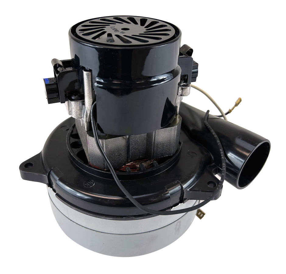 MOTOR AMETEK 2F TANGENTIAL 8.4AMPS 120V EPOXY COATED AND TUBE AT BOTTOM