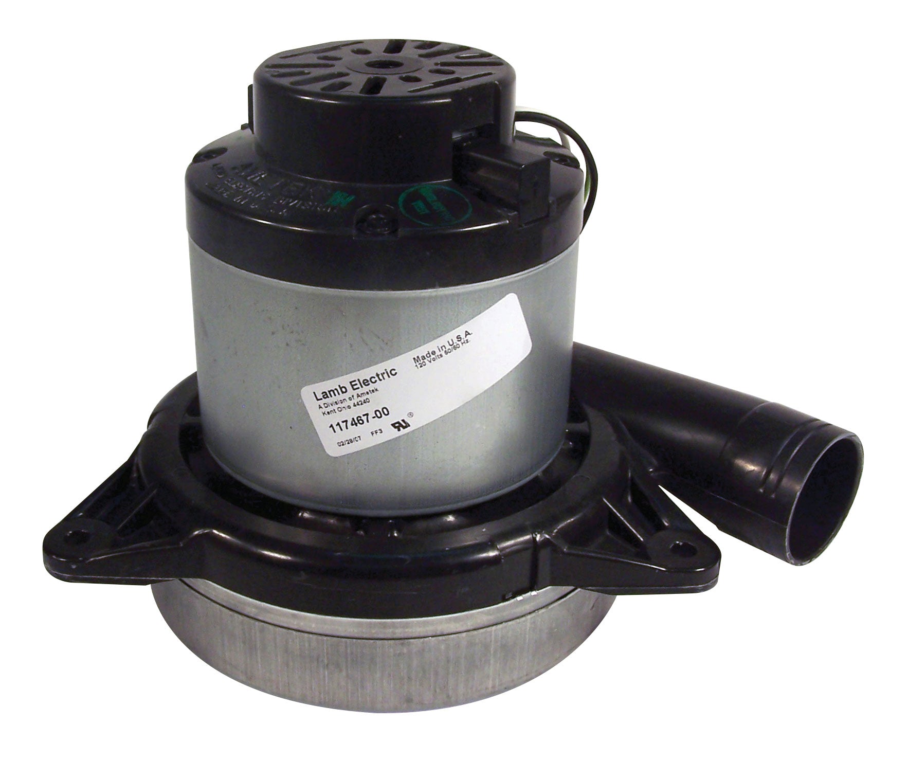 Tangential Vacuum Motor - 7.2