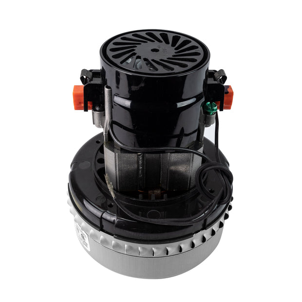 Bypass Vacuum Motor - 5.7" dia - 2 Fans - 120 V - 11.7 A - 1365 W - 404 Airwatts - 106.7" Water Lift - 112 CFM - Lamb / Ametek 116471-00 (b)