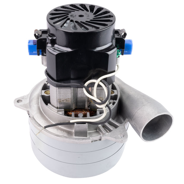 Tangential Vacuum Motor - 5.7 " dia - 3 Fans - 120 V - Epoxy Paint - Lamb / Ametek  116765-13 (S) **