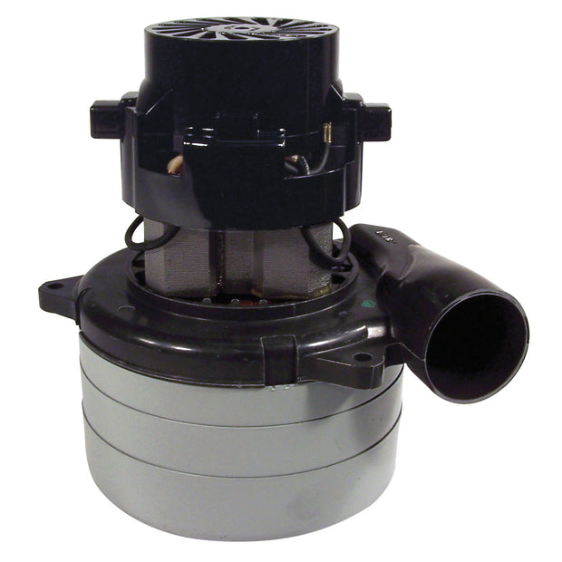 Tangential Vacuum Motor - 5.7" dia - 3 Fans - 36 V - 17.9 A - 672 W - 185 Airwatts - 74" Water Lift - 76 CFM - Lamb / Ametek 119432-13