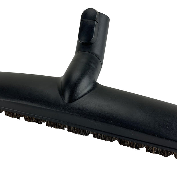 Floor Brush - 12" (30.5 cm) Cleaning Path - Fits Most Miele Products - Black
