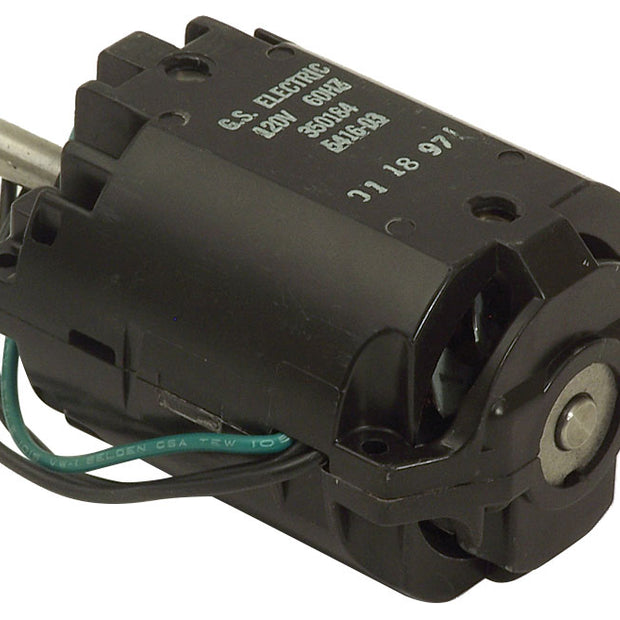 Black Motor 1 1/8"  120 V Lamb/Ametek 5409-33-2 - long stem
