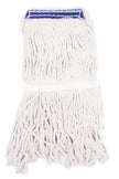Synthetic String Mop Replacement Head - Very Small (12 oz / 340 g) - White