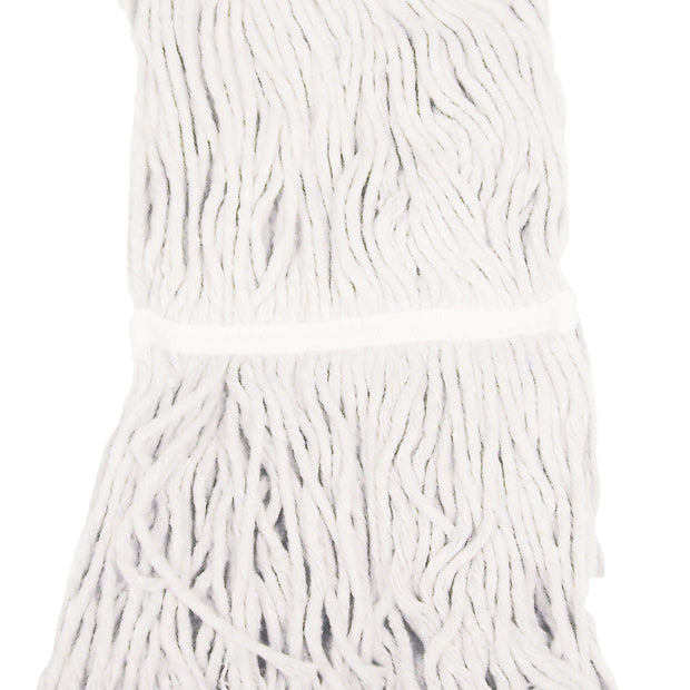 Synthetic String Mop Replacement Head - Very Small (12 oz / 340 g) - White