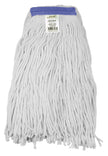 Synthetic String Mop Replacement Head - Large (28 oz / 793 g) - White