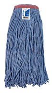 Synthetic String Mop Replacement Head - Extra Large (32 oz / 907 g) - Blue - Attax Â® Pro
