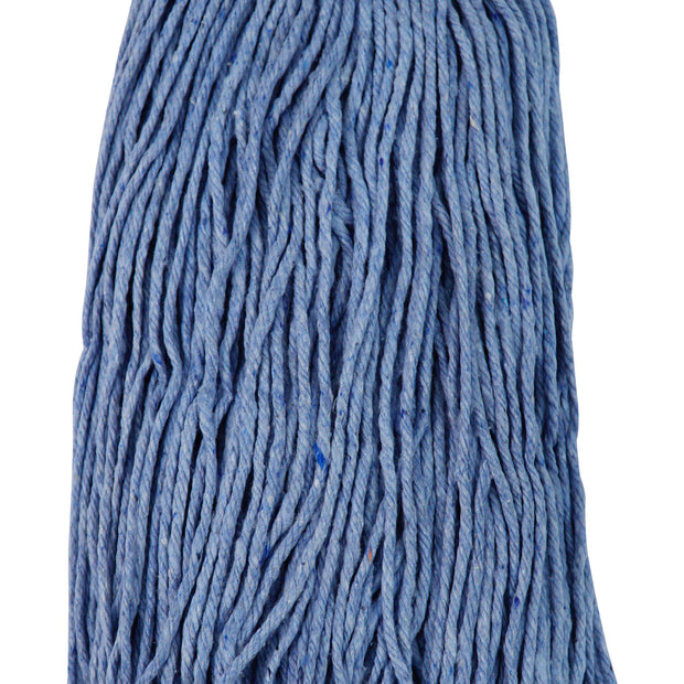 Synthetic String Mop Replacement Head - Extra Large (32 oz / 907 g) - Blue - Attax Â® Pro