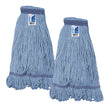 String Mop Replacement Head - Synthetic Washing Mops - 16 oz (554 g) - Blue - Pack of 2