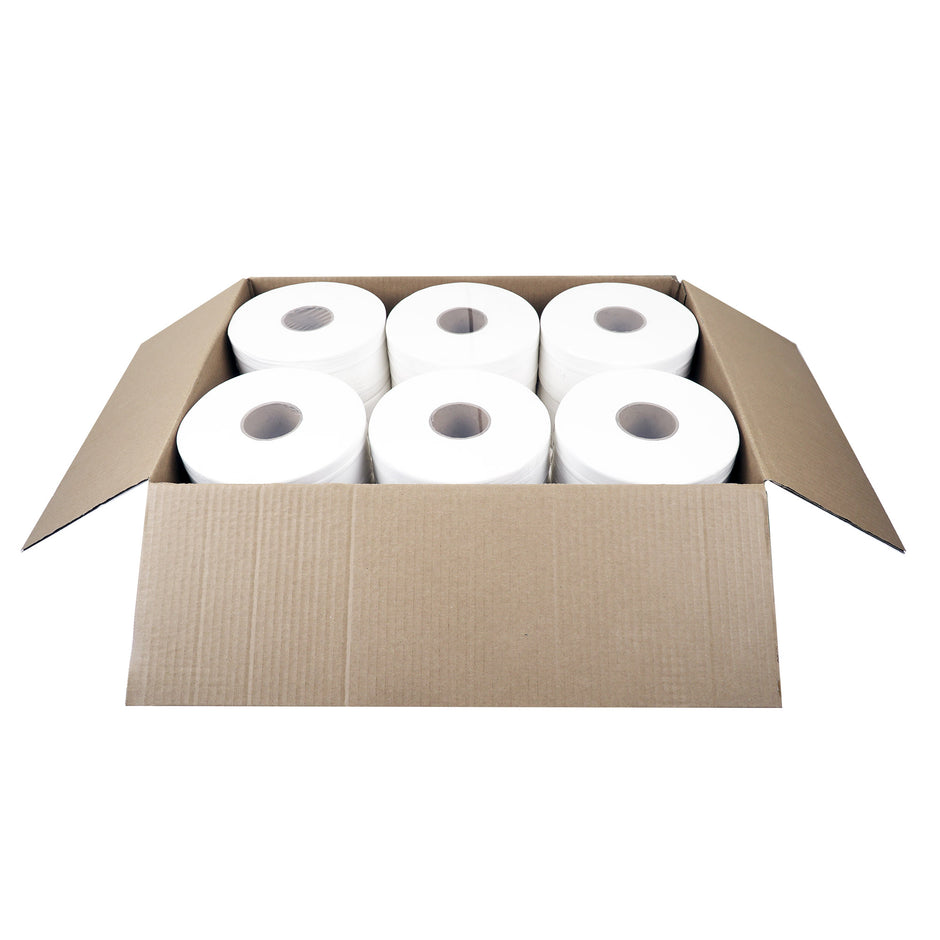 TMG-750 TISSUE BATHROOM 2PL 2.4'' 750'  X12RLS 2 P