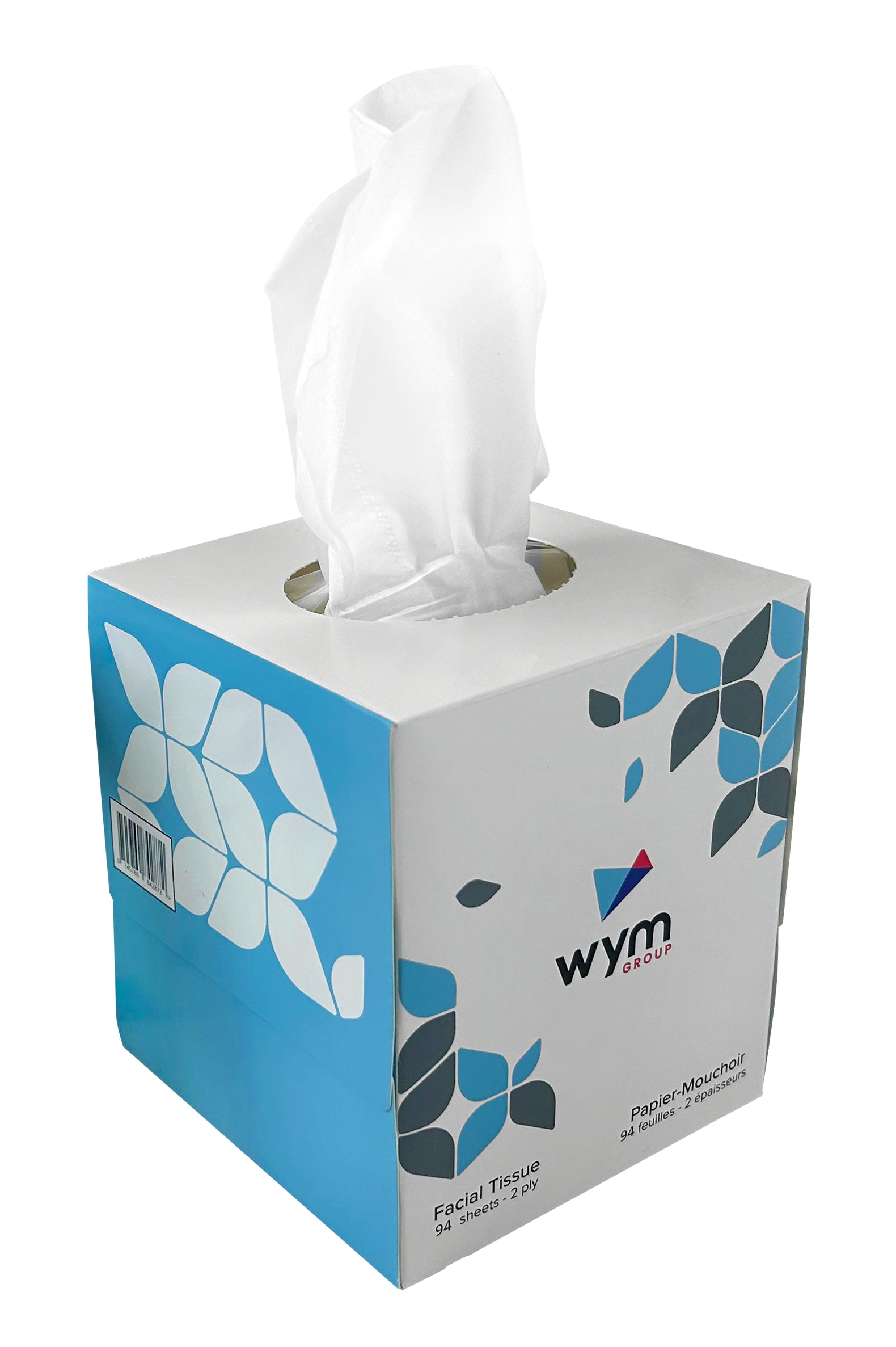 2-Ply Facial Tissues - Pack of 36 Boxes, 94 Tissues per Box