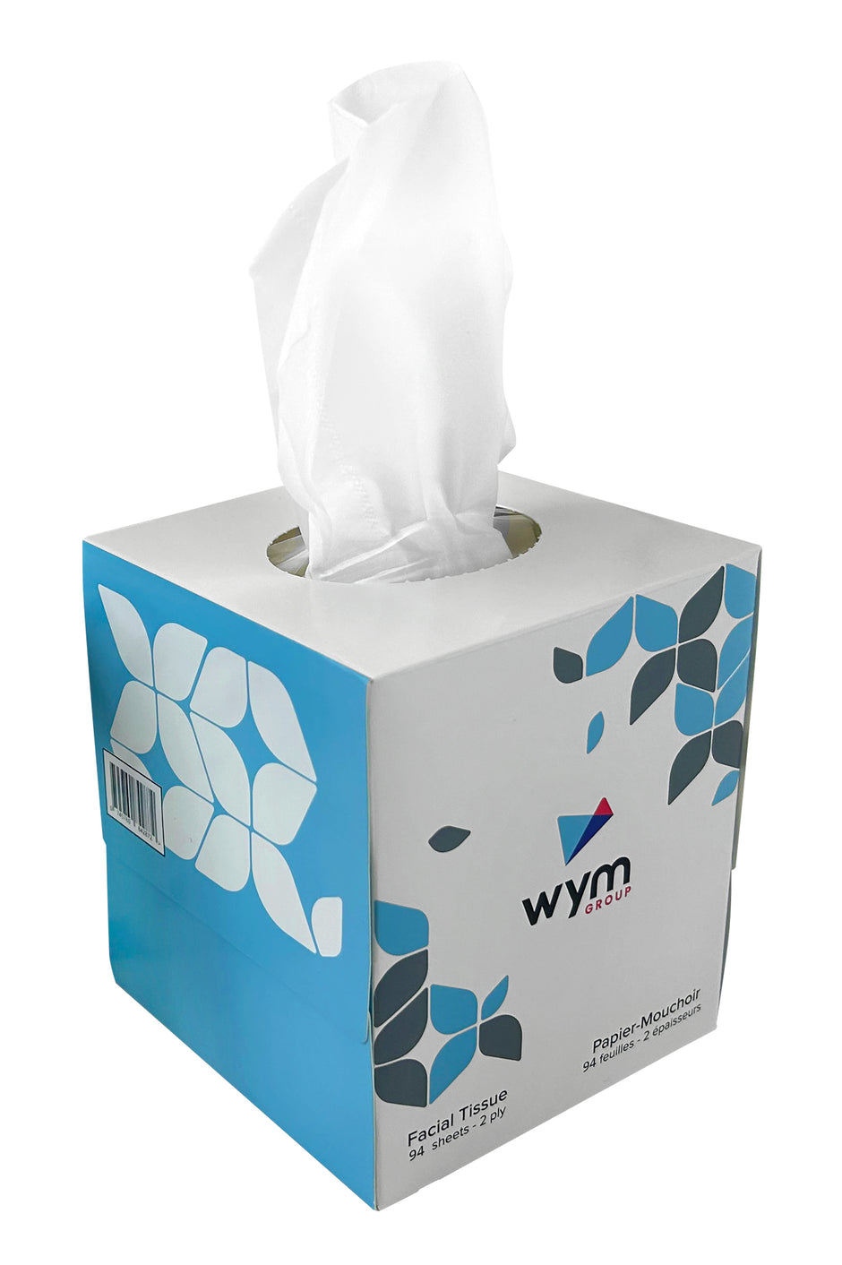 2-Ply Facial Tissues - Pack of 36 Boxes, 94 Tissues per Box