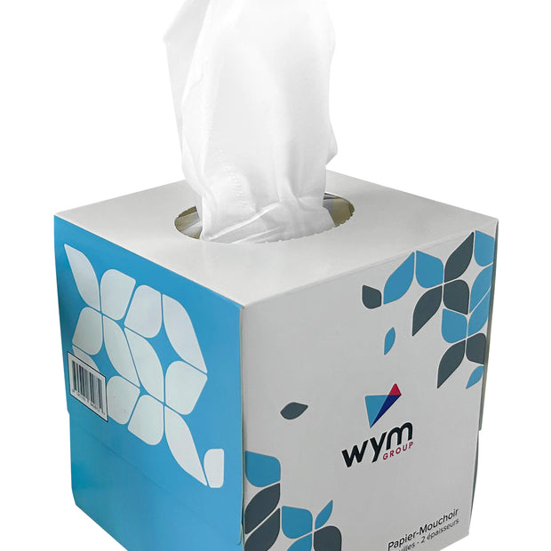 2-Ply Facial Tissues - Pack of 36 Boxes, 94 Tissues per Box