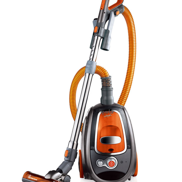 Canister Vacuum Cleaner PARKE with Cyclonic Technology, Bagless, Turbo Brush, Handle with Digital Switch and Complete Brushes
