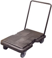 Folding Platform Trolley - 3' x 2' (0.9 m x 0.6 m) - Metal Handle - Dark Grey - loading capacity 220lbs