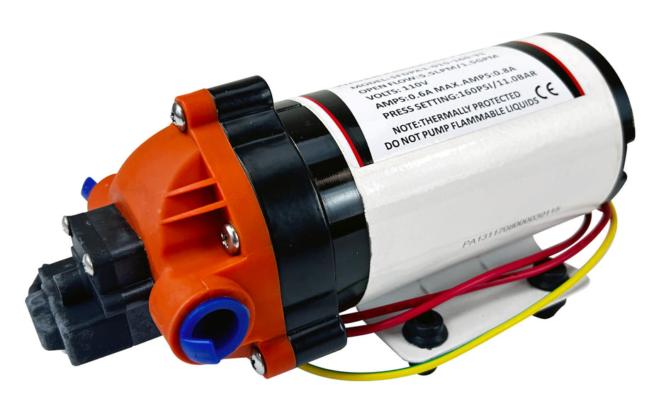 Water Pump Assembly - 115v - 160 PSI - SEAFLO