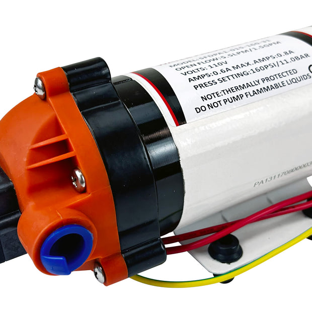 Water Pump Assembly - 115v - 160 PSI - SEAFLO