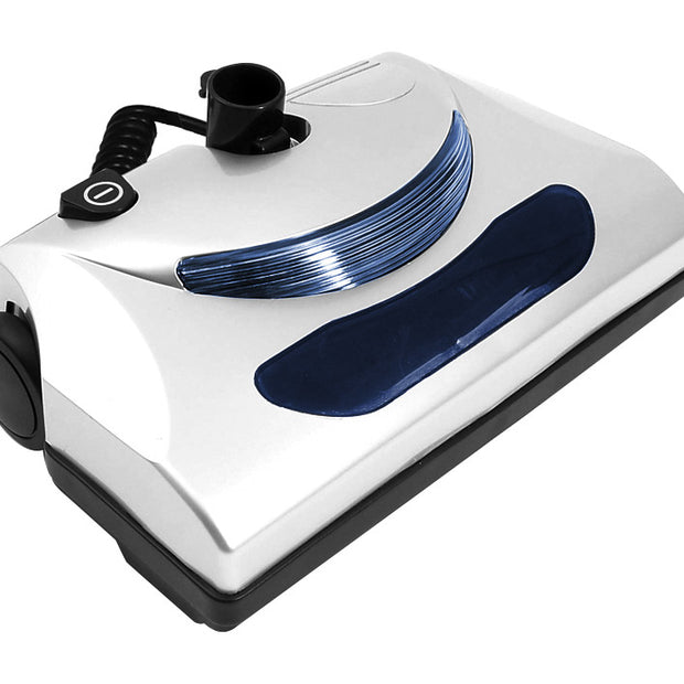 Power Nozzle - 12" (30.5 cm) Width - Grey - Geared Belt - Headlight - Metal Roller Brush - Replacable Hair Strip - Johnny Vac PN11