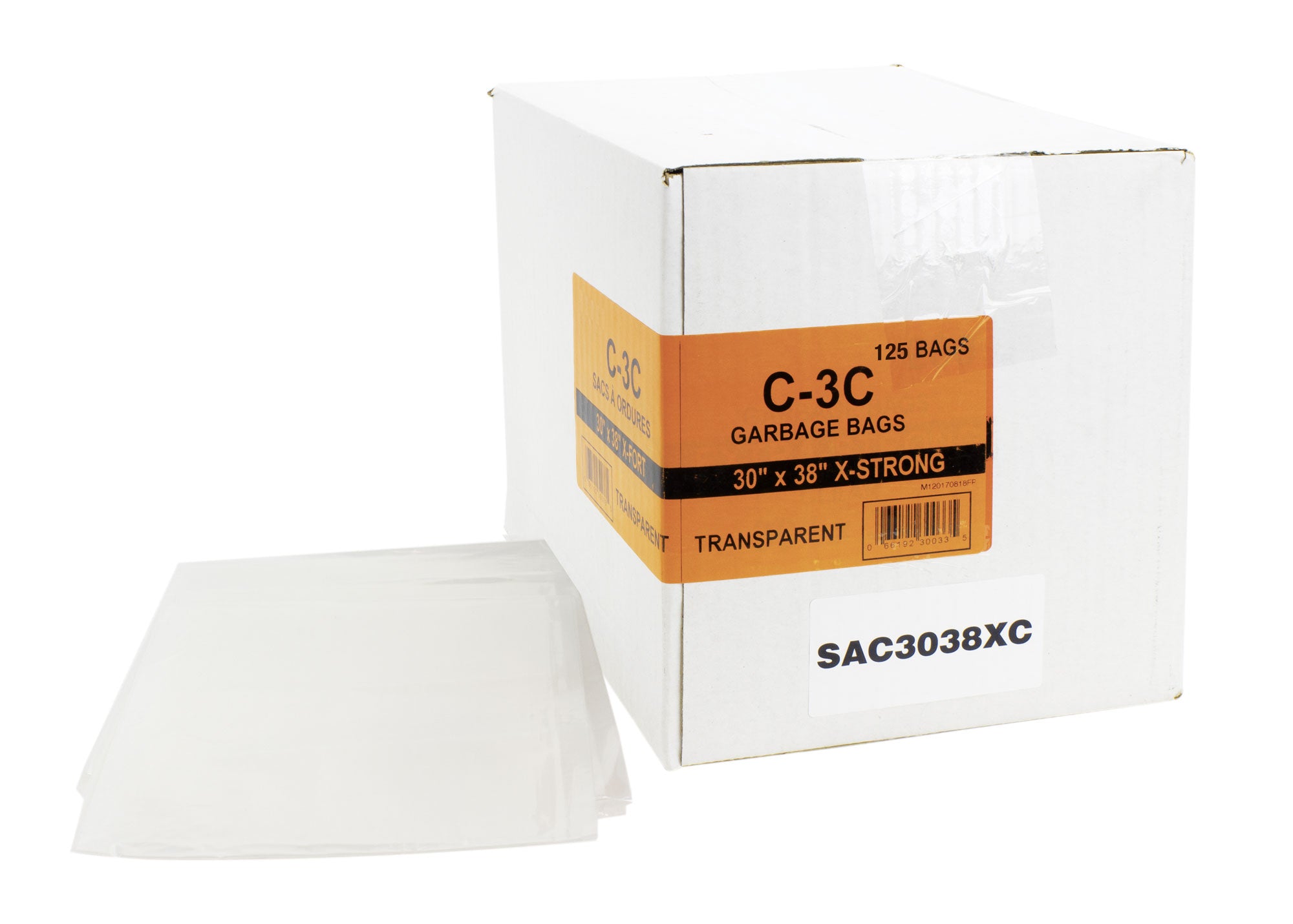 Commercial Garbage / Trash Bags - Extra Strong - 30