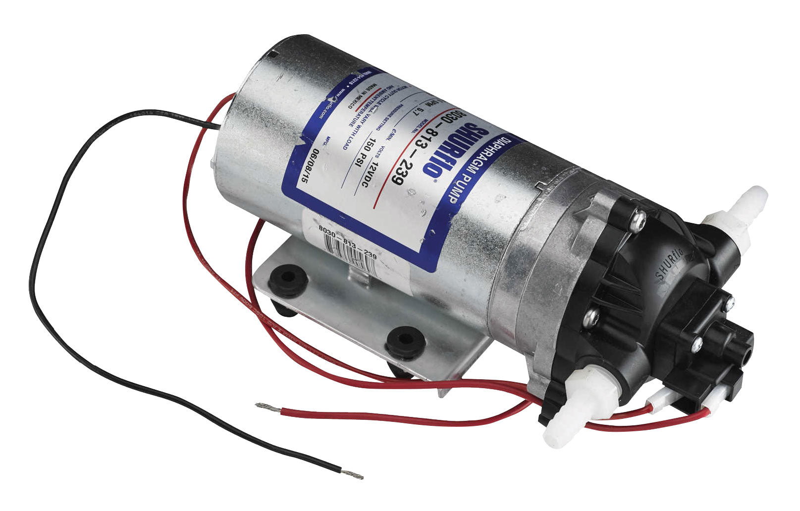 Water Pump - 115V - 150 PSI - Bypass from Shurflo